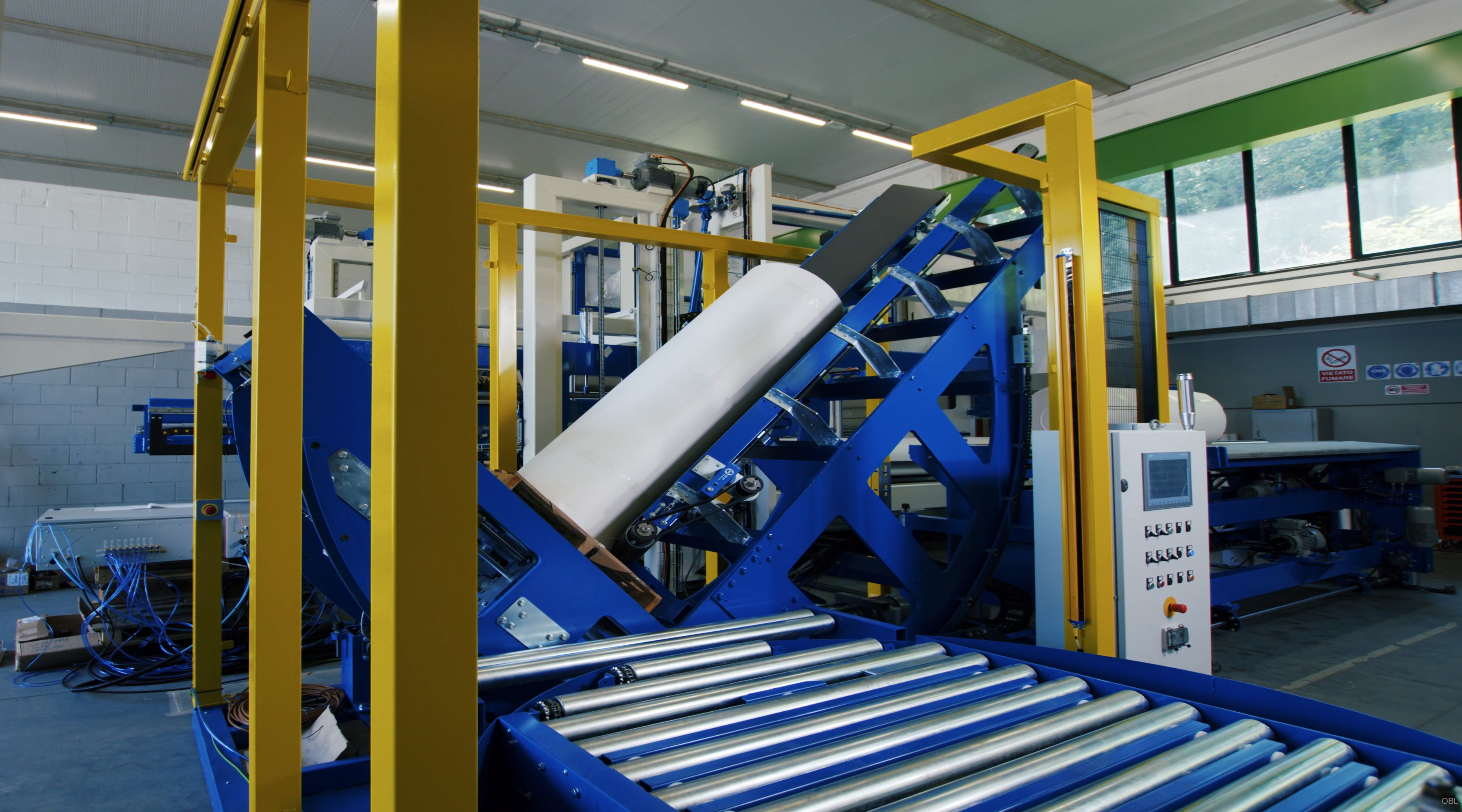 Vista generale verticalizzatore e-Upender